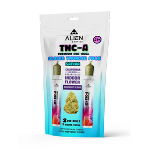 Alien Exotics 3g Knockout Blend THC-A Pre Rolls