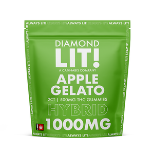 LIT! 2ct 1000mg Gummies