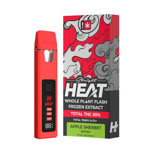 Straight Heat Whole Plant Flash Frozen Extract 1g Disposable