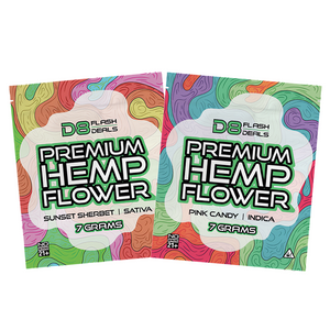 D8 Flash Premium Hemp Flower 7g Bag