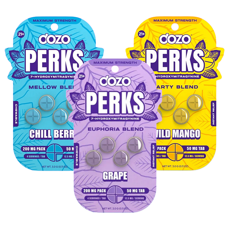 DOZO Perks 7OH 50mg 4 Pack Tablets