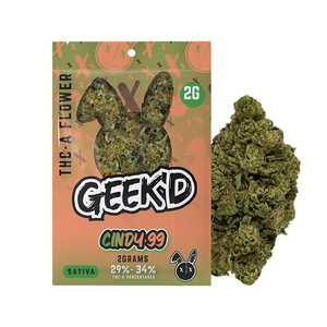 Geek'd 2g THC-A Flower Pouch