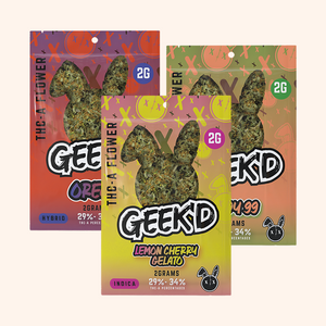 Geek'd 2g THC-A Flower Pouch