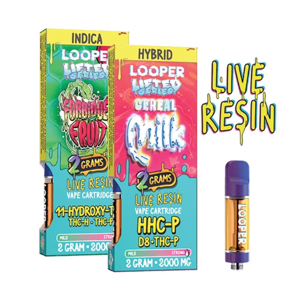 Looper 2g Lifted Series Live Resin Cartridges