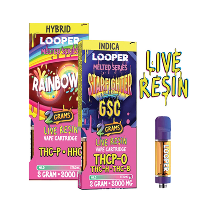 Looper 3g XL Live Resin Melted Series Disposable