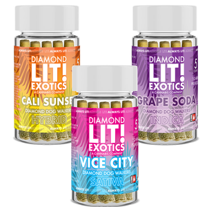 LIT! Diamond Dog Walkers Mini 1g 5ct Pre-Rolls