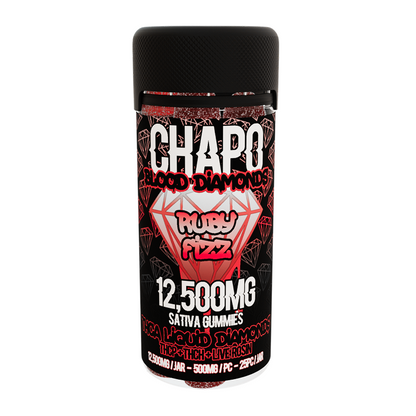 Chapo 12500mg Blood Diamonds THC-A Liquid Diamond Gummies