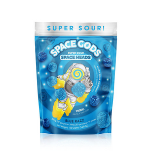 Space Gods 900mg Space Heads Super Sour Gummies