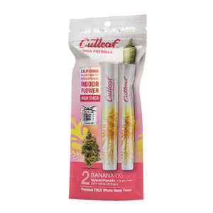Cutleaf 2g THC-A Preroll - 2 pack