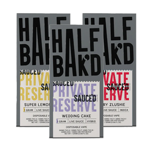 Half Bak'd Live Sauce Private Reserve 1G Disposable
