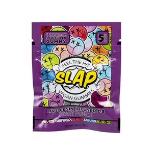 Slap Live Resin Infused D9 1500mg 5ct Gummies