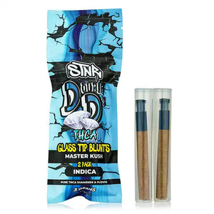 STNR Double D's Pure THC-A Diamond & Flower 3g Blunts