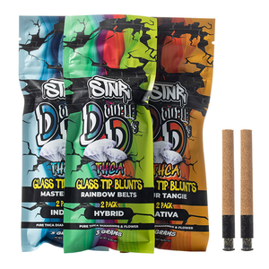 STNR Double D's Pure THC-A Diamond & Flower 3g Blunts