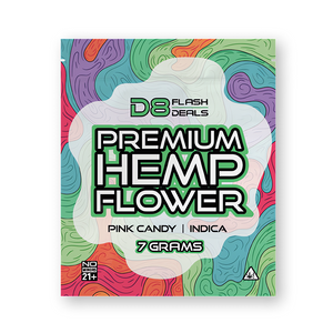 D8 Flash Premium Hemp Flower 7g Bag